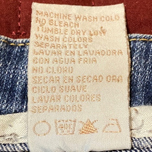 Baby Phat Women’s Blue Wash Denim Bootcut Jeans Size Junior 13 - Picture 7 of 16